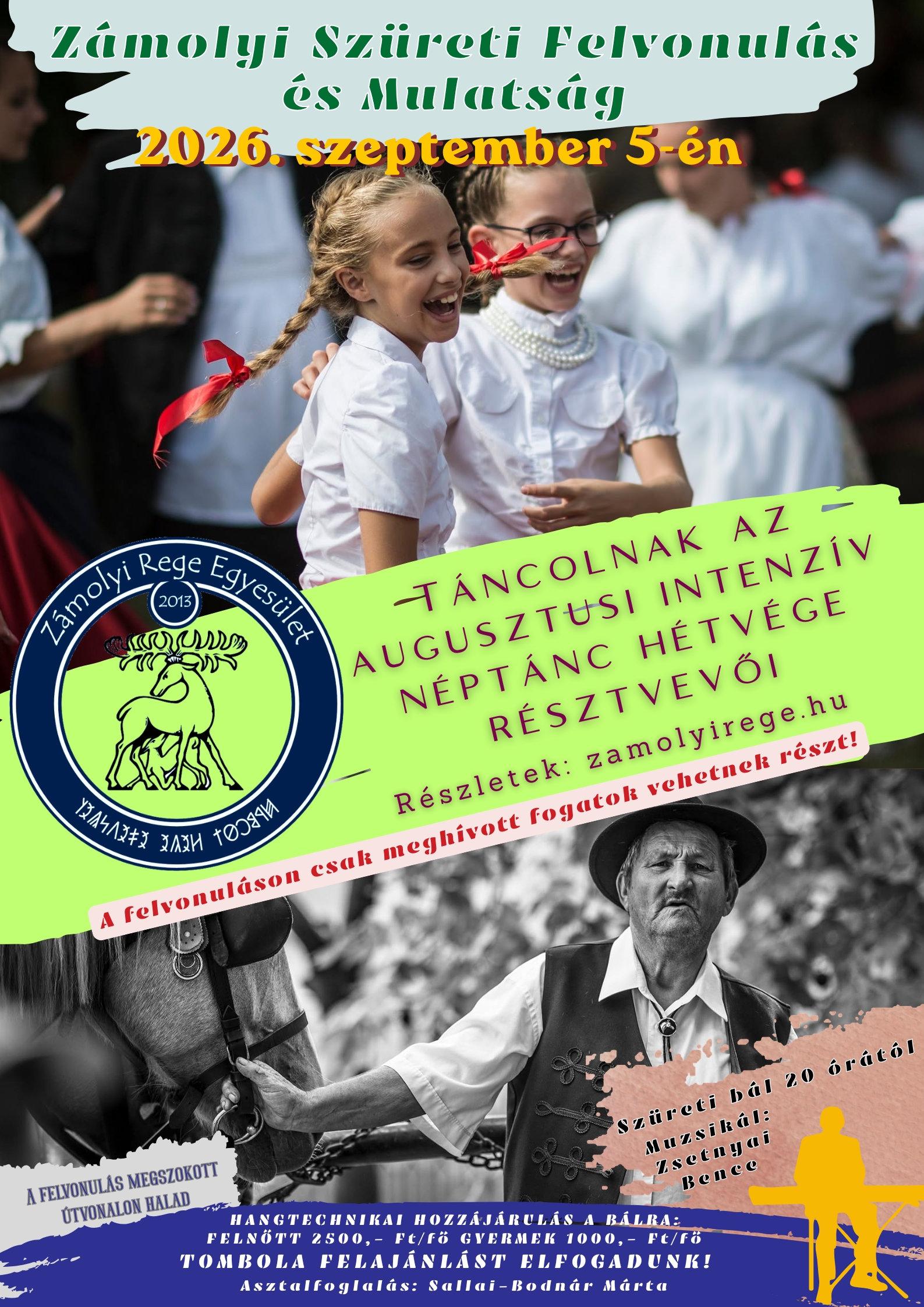 Szüreti felvonulás és mulatság