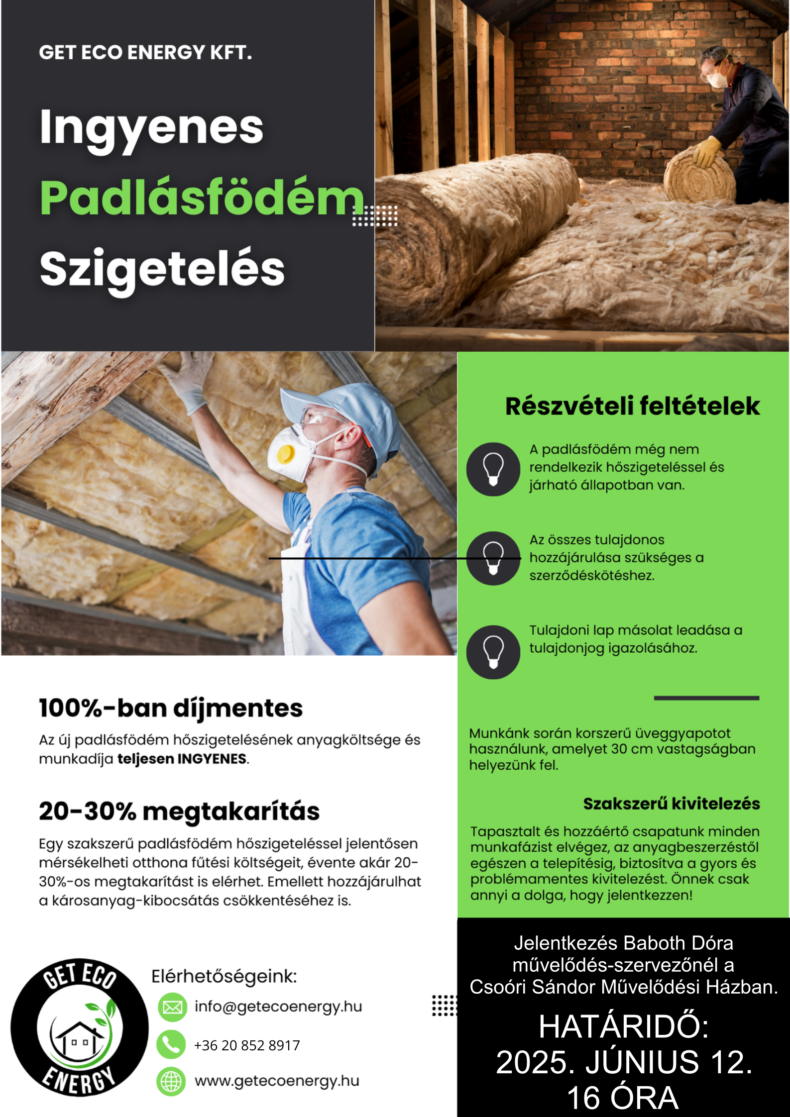 szórólap
