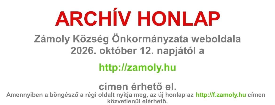 Új honlap